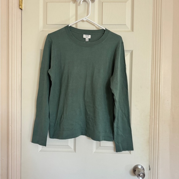 J. Crew Cotton Teddie Sweater size medium - Picture 3 of 6